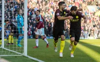 Vòng 13 Ngoại hạng Anh: Man City ngược dòng trước Burnley