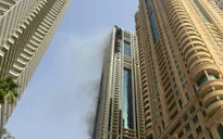 Hỏa hoạn tại tòa nhà chọc trời Sufala ở Dubai