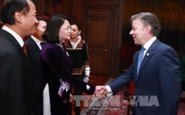 Phó Chủ tịch nước hội đàm với Tổng thống Colombia
