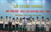 Bình Phước: Tuyên dương 132 học sinh giỏi xuất sắc