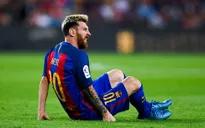 Barcelona mất Messi gần một tháng vì chấn thương