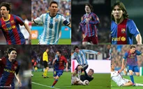 Chùm ảnh: Mái tóc của Lionel Messi qua từng năm