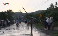 Lâm Đồng: Mưa đá, gió lốc làm hư hại nhiều nhà dân