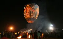 Thót tim với Lễ hội khinh khí cầu mạo hiểm tại Myanmar