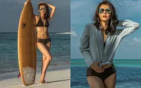 Hồ Hạnh Nhi quyến rũ khó cưỡng trong loạt ảnh trăng mật