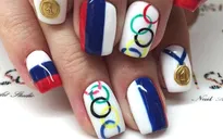 Hot: Vẽ móng tay theo chủ đề Olympic Rio 2016