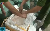 Lạng Sơn: Thu giữ 500kg nầm lợn Trung Quốc nhập lậu