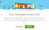 Facebook giúp người dùng tạo video ôn lại kỷ niệm với bạn bè