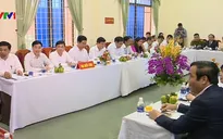 Chủ nhiệm Ủy ban Kiểm tra Trung ương Trần Quốc Vượng làm việc tại Nghệ An