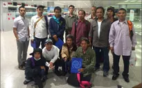 12 ngư dân Tiền Giang gặp nạn về nước an toàn