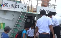 Cứu 15 ngư dân gặp nạn trên biển Trường Sa
