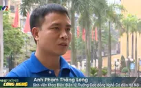 Tuổi tác không ngăn được ước mơ chinh phục đấu trường Robocon