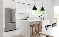 Căn hộ hiện đại hơn 400m2 nổi bật với phong cách tối giản