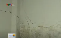 Xây công trình gây nứt nhà dân: Đơn vị thi công chỉ đền bù phần dặm vá