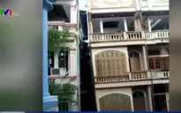 Nhà nghiêng chờ sập giữa thủ đô