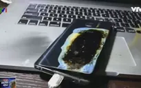 Samsung Galaxy Note7 bản mới vẫn nổ khi đang sạc