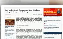 Suy thoái trong Đảng đã được nhận diện rõ hơn