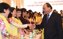 Thủ tướng gặp mặt đoàn đại biểu Hiệp hội nữ doanh nhân Việt Nam