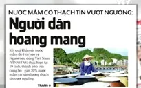 “Nước mắm chứa thạch tín vượt ngưỡng” - Sự cố truyền thông không bình thường