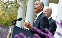 Tổng thống Obama chúc mừng Tổng thống đắc cử Donald Trump