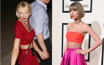 Taylor Swift tự tin khoe vòng 1 to bất thường bên tình mới