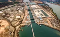 Panama mở cửa kênh đào mở rộng