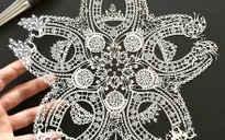 Mãn nhãn với những tác phẩm nghệ thuật cắt giấy Nhật Bản