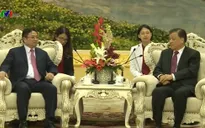 Đồng chí Phạm Minh Chính hội kiến với Ủy viên Thường vụ Bộ Chính trị Trung Quốc