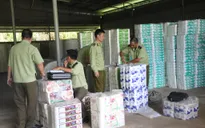 Phát hiện cơ sở sản xuất giấy vệ sinh giả nhãn hiệu