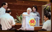 Quốc hội bỏ phiếu bầu Chủ tịch Quốc hội khóa XIV