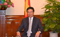 Phó Thủ tướng Phạm Bình Minh hội kiến lãnh đạo Lào