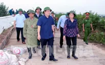 Phó Thủ tướng Trịnh Đình Dũng kiểm tra công tác phòng chống bão số 7