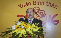 Phó Thủ tướng Nguyễn Xuân Phúc chúc Tết Ngân hàng Nhà nước