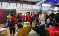 Tuyển Futsal Việt Nam đã có mặt tại Medellin sau hơn nửa ngày di chuyển
