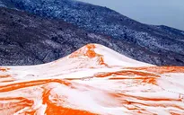 Chuyện thật khó tin: Tuyết rơi ở sa mạc Sahara