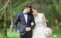 Ảnh cưới đẹp long lanh của cặp đôi cầu lông Nguyễn Tiến Minh - Vũ Thị Trang