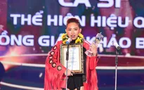 Tóc Tiên nhận cú đúp giải thưởng của VTV Bài hát tôi yêu