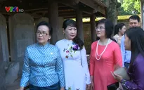Phu nhân các nguyên thủ thăm Văn Miếu - Quốc Tử Giám