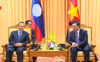 Phó Thủ tướng Vương Đình Huệ tiếp Phó Thủ tướng, Bộ trưởng Tài chính Lào