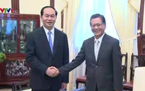Chủ tịch nước Trần Đại Quang tiếp Đại sứ Nhật Bản đến chào từ biệt