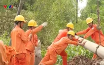 Quảng Bình khắc phục sự cố lưới điện sau lũ