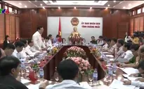 Phó Chủ tịch Quốc hội Huỳnh Ngọc Sơn kiểm tra công tác bầu cử tại Quảng Ngãi