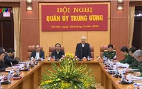 Tổng Bí thư phát biểu chỉ đạo Hội nghị Quân ủy Trung ương