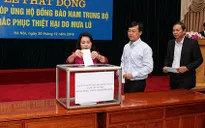 Mặt trận Tổ quốc Việt Nam phát động quyên góp ủng hộ đồng bào vùng lũ Nam Trung Bộ