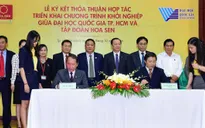 Ra mắt Quỹ hỗ trợ khởi nghiệp cho sinh viên, giảng viên trẻ