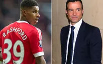 Mourinho nhờ siêu cò Mendes níu chân Rashford