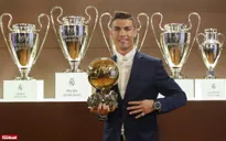 Cristiano Ronaldo giành Quả Bóng Vàng 2016