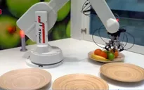 Cánh tay robot thu hoạch trái cây