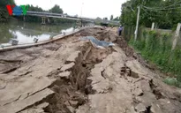 Gia tăng tình trạng sạt lở bờ sông Bảo Định (Tiền Giang)
