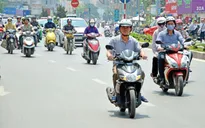 Xe máy sẽ phải kiểm định khí thải với mức phí 100.000-150.000 đồng